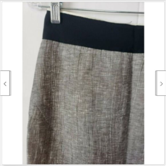 J.Crew Linen Pencil Skirt - Picture 2 of 4